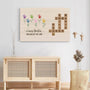 3778CGE3 omas garten hier wachst liebe kreuzwortratsel  personalisierte leinwand fur omas 3778CTE5A