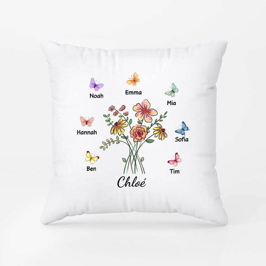 3801PGE1 oma und enkel blumen personalisiertes kissen fur omas 3801P8L7A