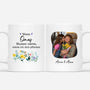 3812MGE1 wenn oma blumen waren wurden wir dich pflucken  personalisierte tasse mit fotos fur omas 3812MTH5A