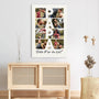 3816CGE3 der beste papa der welt personalisierte leinwand papa 3816CTK5B