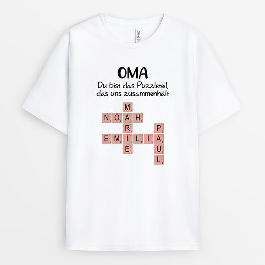 3818AGE1 oma mama bist das puzzleteil personalisierte tasse fur omas mamas kreuzwortratsel  3818A