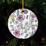 3822OGE1 3d druck effekt oma und enkelkinder personalisierte keramik ornamente oma 3822O6O5A