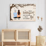 3839CGE3 mein lieblingsort auf dieser welt ist neben dir personalisierte leinwand fur mamas 3839C