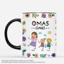 3850MGE2 3d druck effekt mamas gang bunstifte personalisierte tasse mama 3850M3T8A