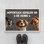 3872DGE1 hoffentlich gefallen dir die hunde fussmatte personalisiert hund_ 3872DTN5C