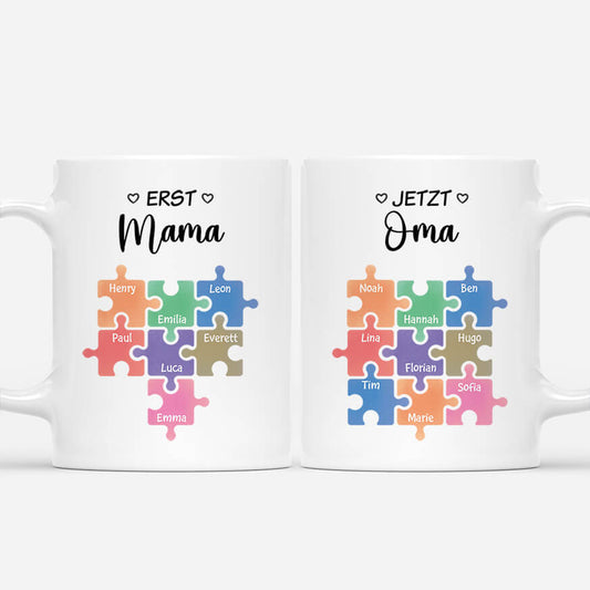 3925MGE1 erst mama jetzt oma puzzle personalisierte tasse fur mamas omas 3925M8K5A
