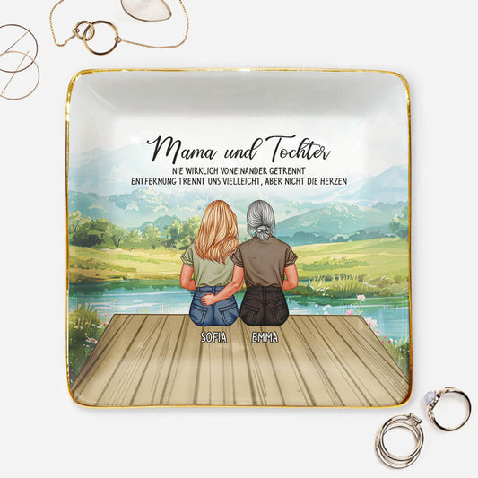 39312GE1 mama oma und enkel nie wirklich voneinander getrennt personalisierte schmuckschale fur mamas omas 393125K5A