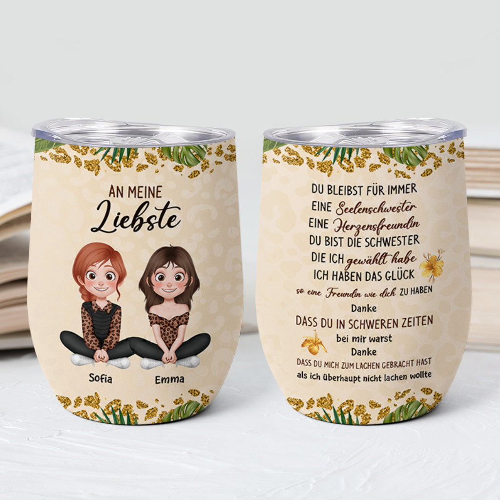 3961TGE2 an meine beste freundin text_ _ personalisierter thermobecher 355ml mit leopardenmuster fur beste freunde 3961T5M0F