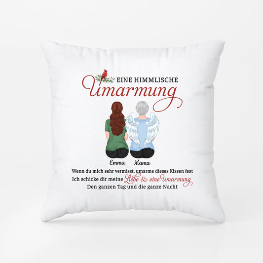 3986PGE1 eine umarmung aus dem himmel personalisiertes kissen fur mamas zur erinnerung 3986P648A