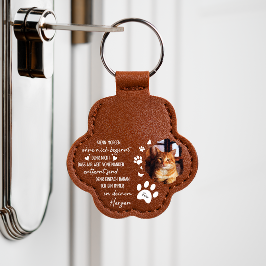 3988AGE2 ich bin fur immer in deinem herzen personalisierte trauergeschenke  schlusselanhanger hundehaare_ katze foto 3988ajth5c