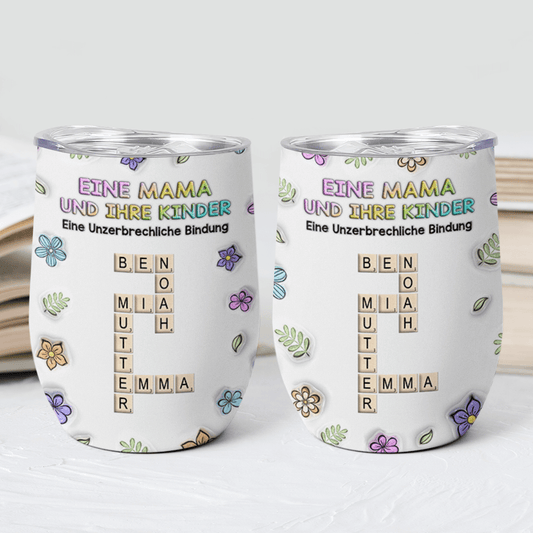 4010TGE2 3d druck effekt mama kinder eine unzerbrechliche bindung personalisierter thermobecher 12oz fur mamas 4010T5N5A