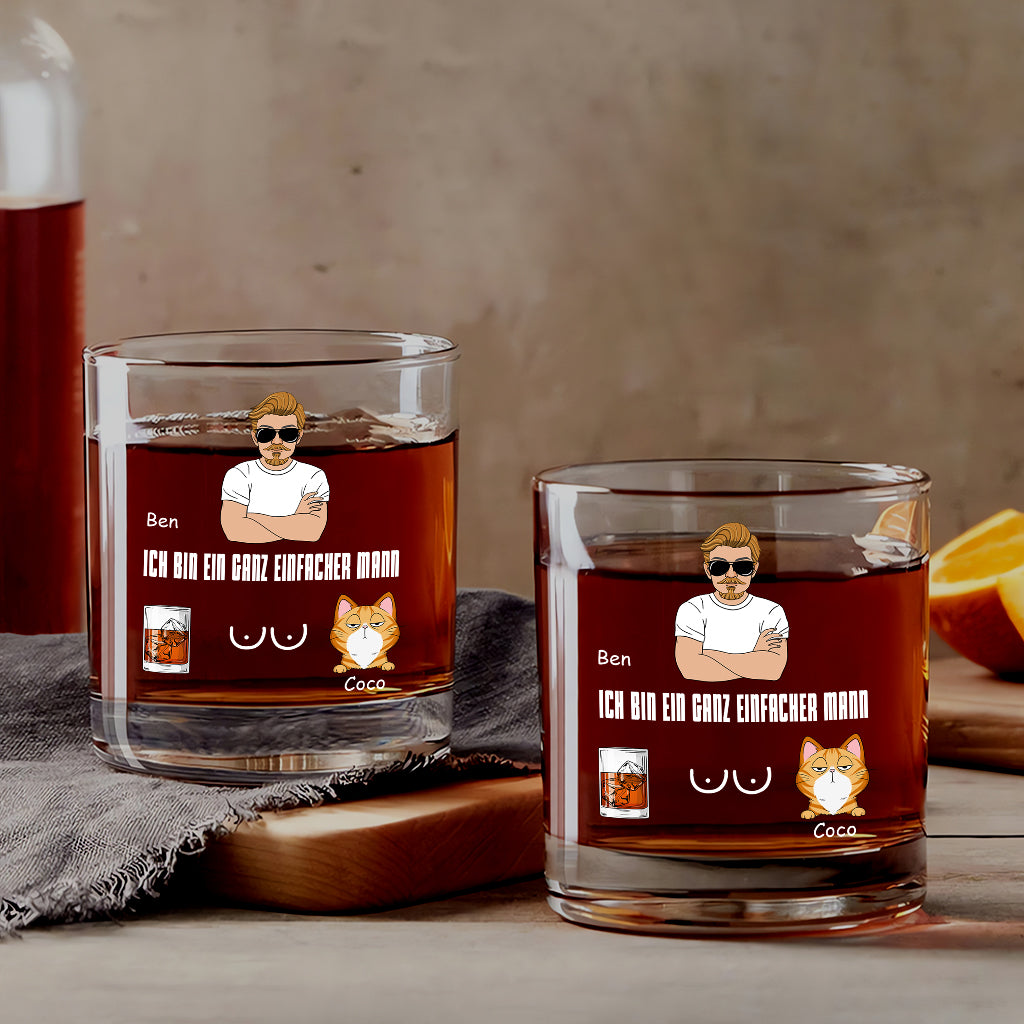 4063IGE2 ich bin ein ganz einfacher mann lustiges whiskyglas fur kartzenliebhaber personalisiert 4063I5L8D_d4c8b536 f2b1 443f 9b23 4a5b17c29289