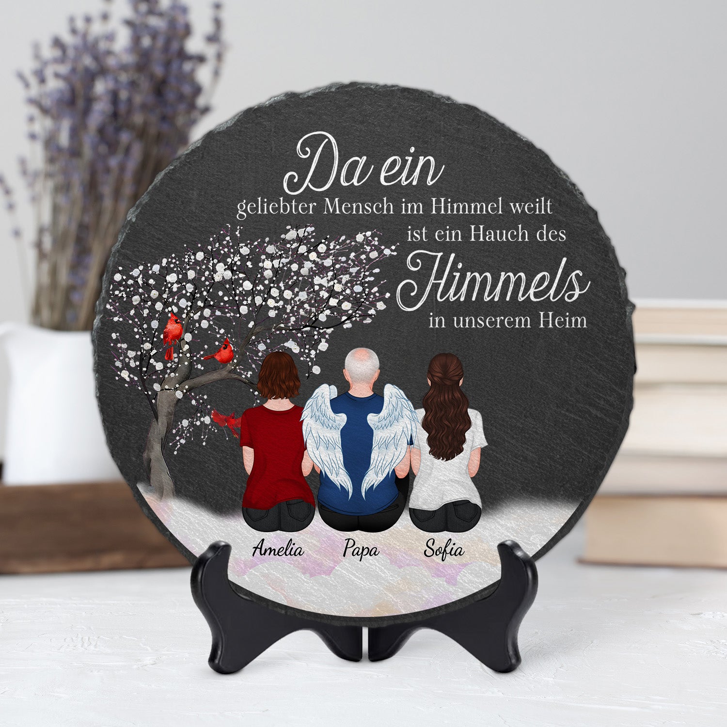 4126QGE2 ein geliebter mensch im himmel personalisierter gedenkstein fur mama mit foto 4126QTL0A_66b10f04 452d 49bf 8368 42102a9ae01e