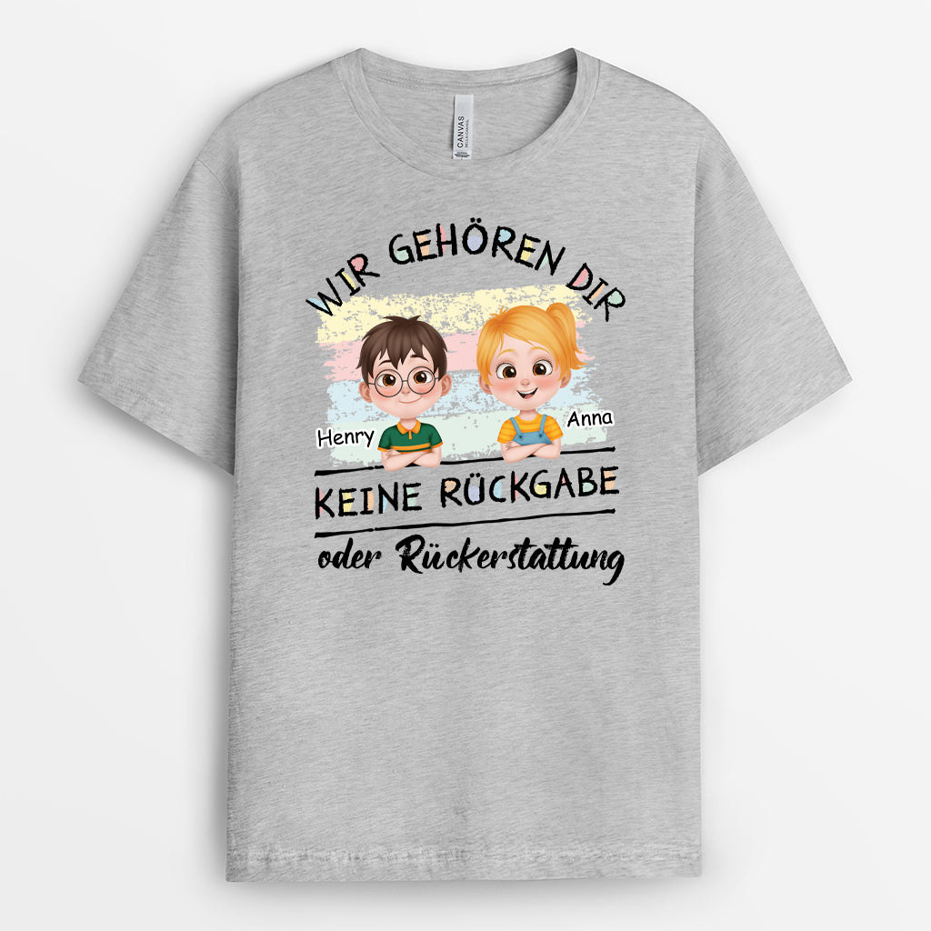 4143AGE2 wir gehoren dir lustiges t shirt fur mama papa personalisiert 4143A5T0A