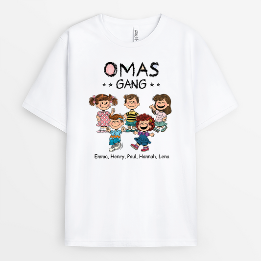 4238AGE1 omas mamas gang peanuts stil t shirt oma mama personalisiert 4238A5H8A