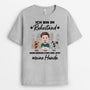 4263AGE2 meine einzigen chefs sind jetzt meine hunde personalisierte hunde t shirts 4263ATK0C