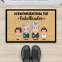 4268DGE2 hier werden die enkel verwohnt personalisierte fussmatte familie_ 4268DTQ0A