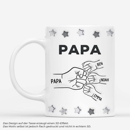 4281MGE1 3d druck effekt papa und kinder faust personalisierte tasse papa_ 4281M8Q5B_3a888b5e 9a3f 4f8c 8f39 0e38bd8d089a