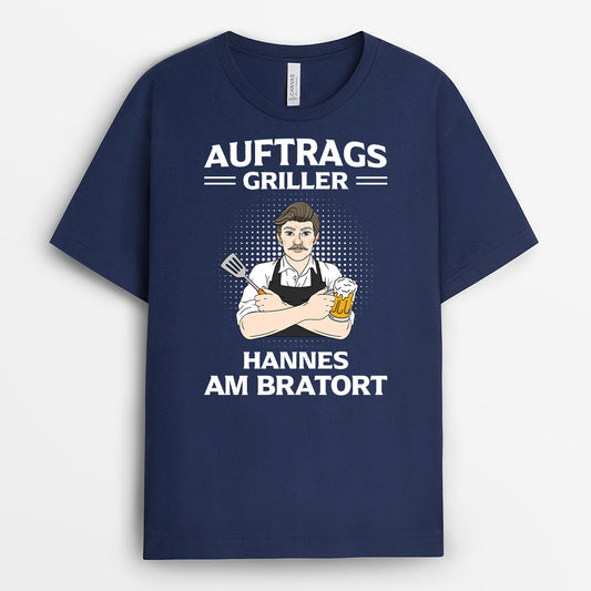 4293AGE2 grillmeister personalisierte t shirts herren 4293AKA8B