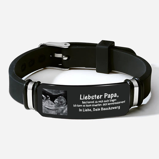 4309JGE1 liebster papa werdender papa armband personalisiert_ mit foto 4309J5T5B