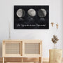 4312CGE3 der tag an dem du meine mama wurdest mondphasen personalisierte leinwand mama 4312C6T5A