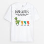4323AGE1 definition papasaurus cartoon t shirt papa personalisiert_ 4323A8T7B