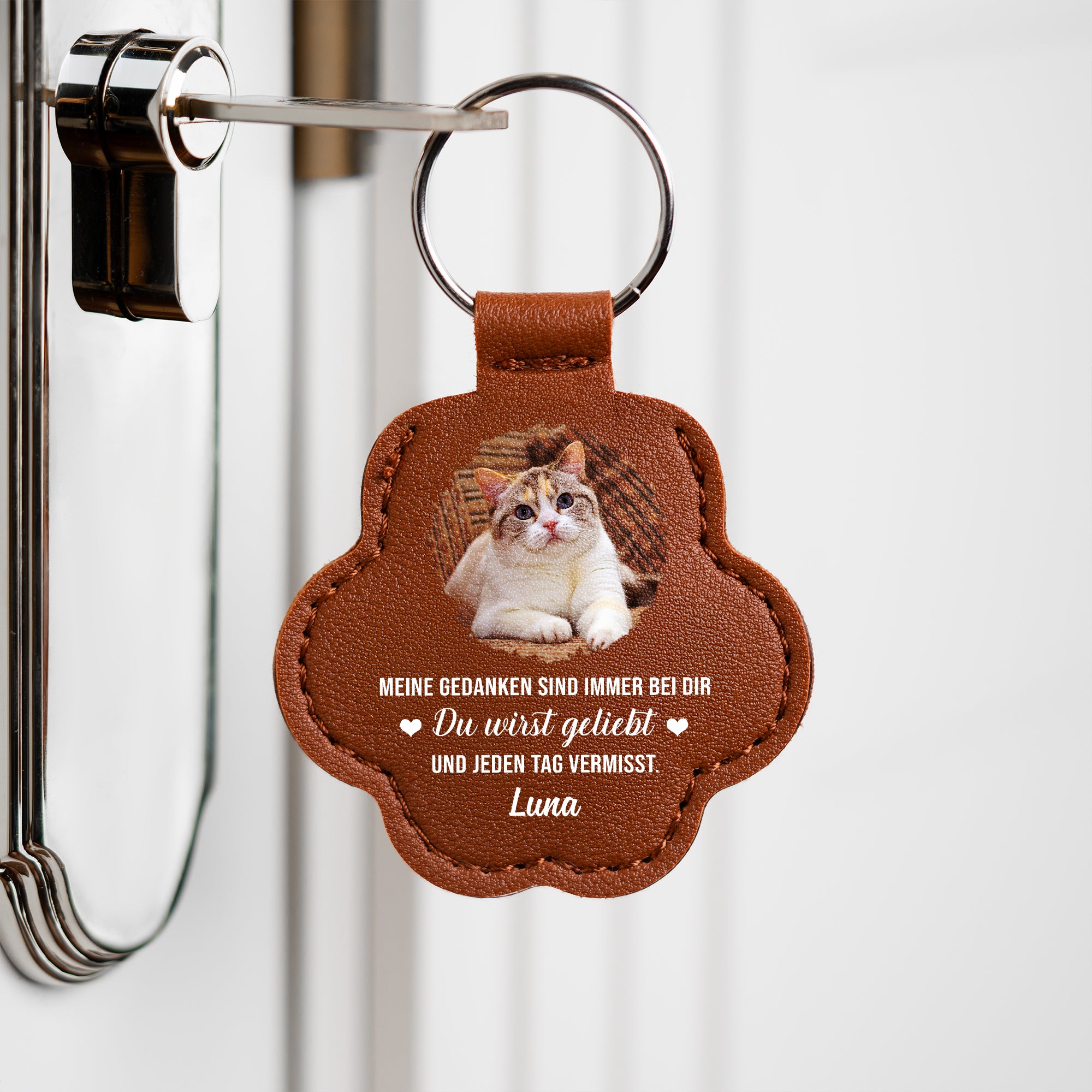 4325AGE2 engel haben nicht immer flugel personalisierte trauergeschenke  hunde katzenhaar schlusselanhanger foto 4325aj6p5a