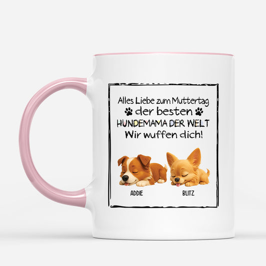4419MGE2 frohen vatertag hundepapa personalisierte tasse hund_ 4419MKM5C