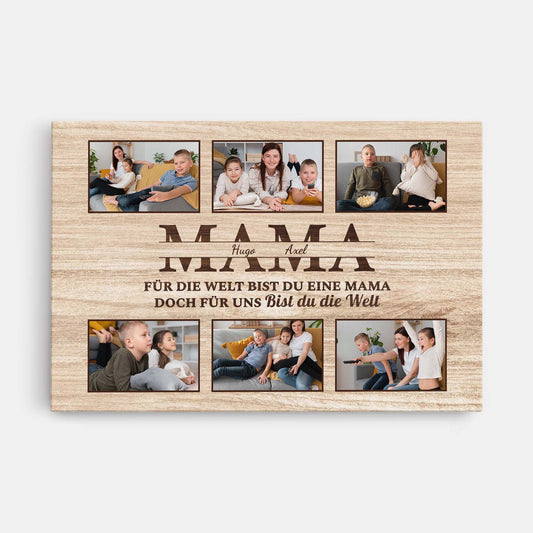 4457CGE1 fur die welt bist du eine person personalisierte leinwand mit foto 4457CKT5A_75d86fd0 f153 40fc 8127 fac624ef109d
