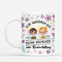 4465MGE1 dunkellila blumen keine ruckgabe oder ruckerstattung personalisierte tasse mama lustig 4465M5T0A