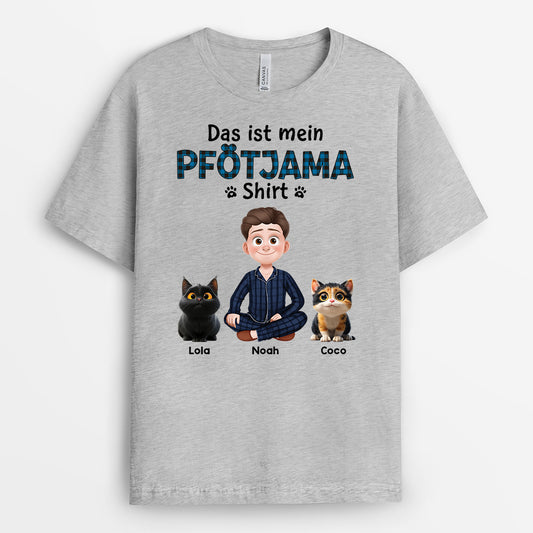 4466AGE2 das ist mein pfotjama shirt t shirt katze personalisiert 4466AKK0D