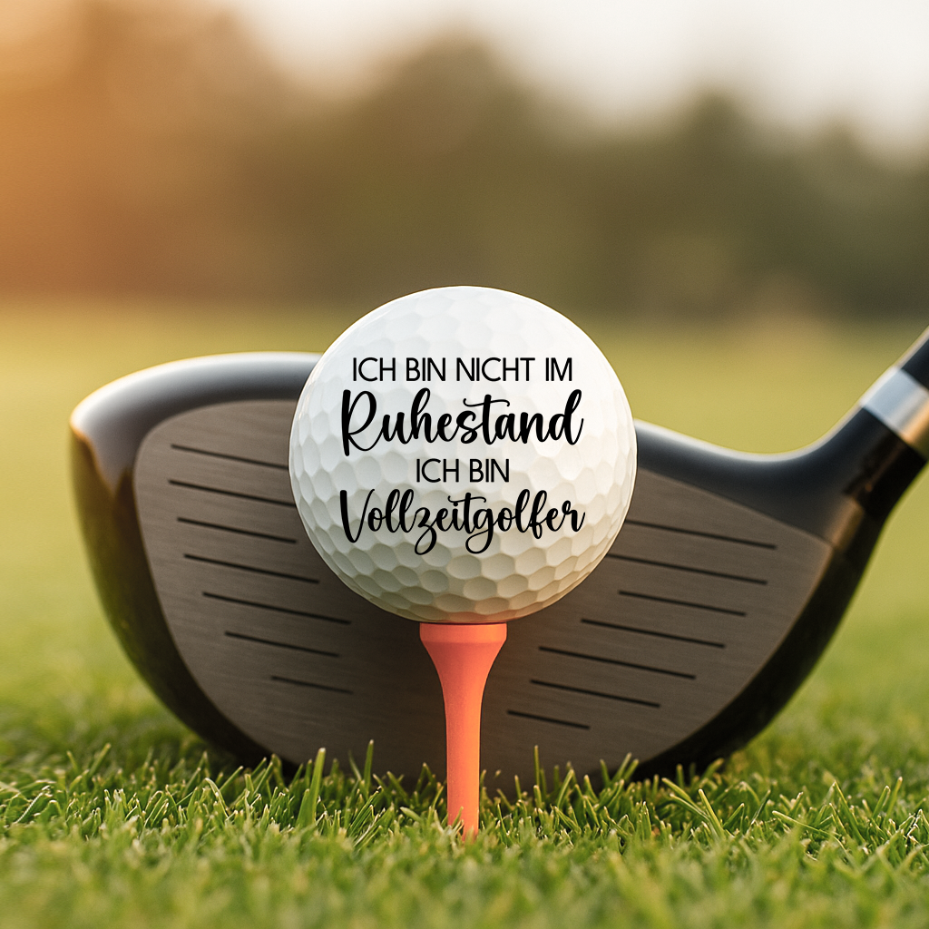 4486KGE3 ich bin vollzeitgolfer personalisierter golfball_ fur manner mit gesicht lustig 4486KTN5B