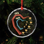 4492OGE1 herzen papa opa personalisierte glas ornamente opa 4492OTMAB