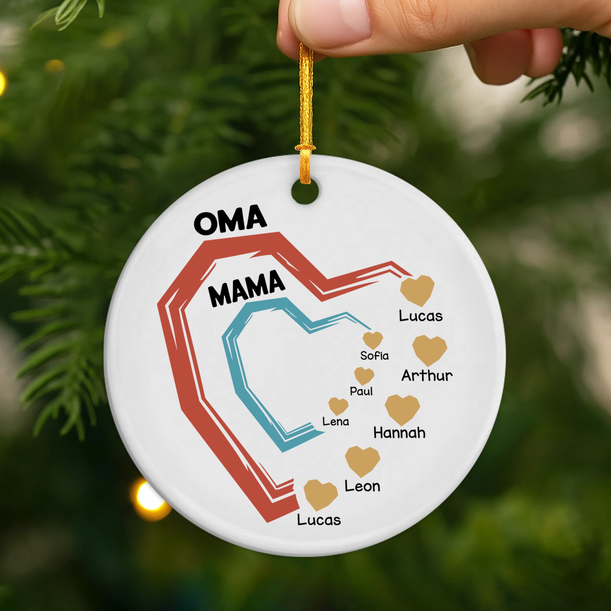 4492OGE2 herzen papa opa personalisierte keramik ornamente_ opa 4492OTMAB