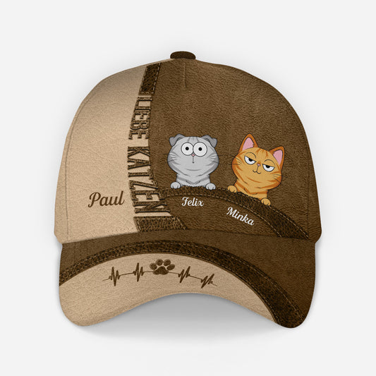 4505JGE2 liebe katzen caps personalisieren 4505J5TTD