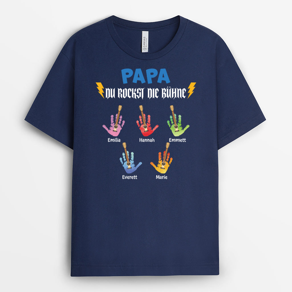 4534AGE2 opa du rockst die buhne t shirt opa personalisiert 4534ATQMB