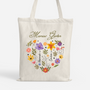 4541BGE1 mamas garten personalisiertes geschenk  einkaufstasche mamaoma blumen 4541bchta