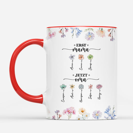 4544MGE2 blumen zuerst mama jetzt oma tasse oma personalisiert_ 4544M5K5A