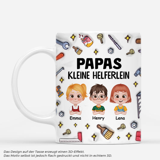 4569MGE1 papas kleine helferlein personalisierte tasse papa_ 4569MTYNB