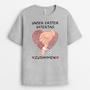 4595AGE2 unser erster muttertag zusammen buntstifte mama t shirt personalisiert 4595ATH3A