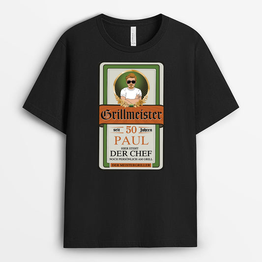 4634AGE1 der meistergriller personalisierte t shirts manner 4634AKLAB