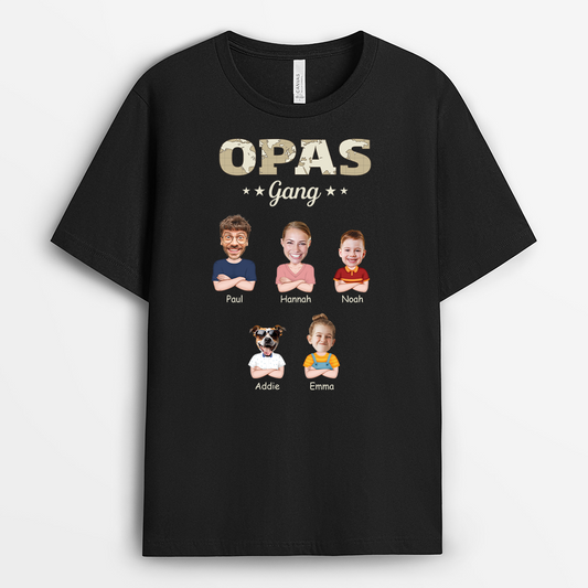 4665AGE2 opas gang mit familie t shirt opa personalisiert mit gesicht 4665A3H0B