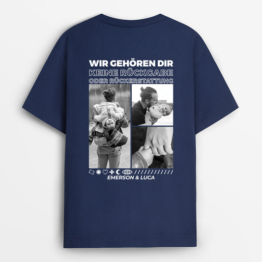 4669AGE1 keine ruckgabe oder ruckerstattung lustiges t shirt papa personalisiert_ mit foto 4669A5M5B_486f624e 7c40 4aa9 9337 5aa079189bfd