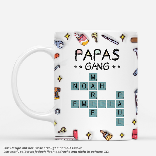 4705MGE1 papas gang werkzeug kreuzwortratsel personalisierte tasse papa_ 4705M6N5B