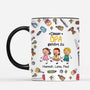 4732MGE2 3d druck effekt dieser papa gehort zu buntstifte personalisierte tasse papa_ 4732M