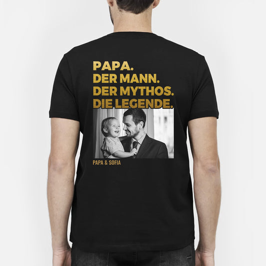 4742AGE2 papa der mann der mythos die legende t shirt papa personalisiert_ mit foto 4742AKL5B