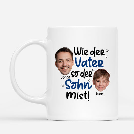 4763MGE1 wie der vater so das kind personalisierte tasse papa_ cool 4763M6TTB