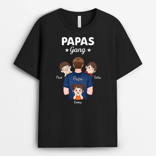 4769AGE1 papas gang chibi t shirt papa personalisiert_ 4769A3H0B