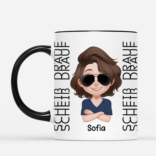 4813MGE2 scheiss drauf personalisierte tasse manner_ lustig 4813M6M5B