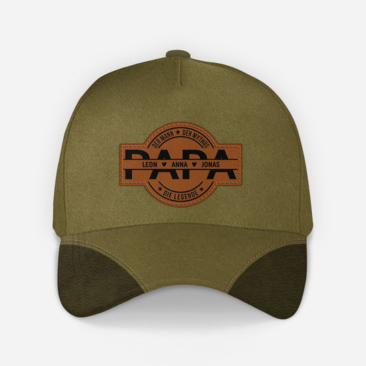 4849JGE1 papa der mann der mythos die legende weltkarte personalisierte cap papa 4849J8MNB